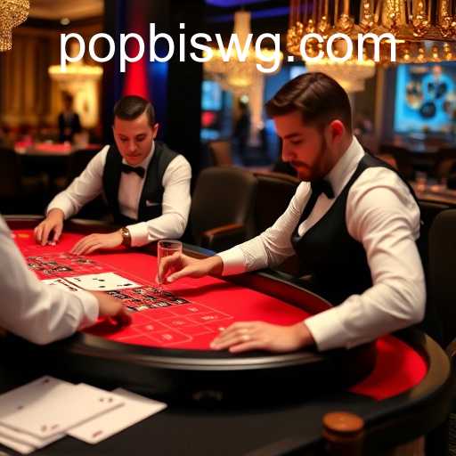 Experiência única com Cassino ao Vivo na Popbis